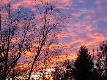 Coucher de soleil
