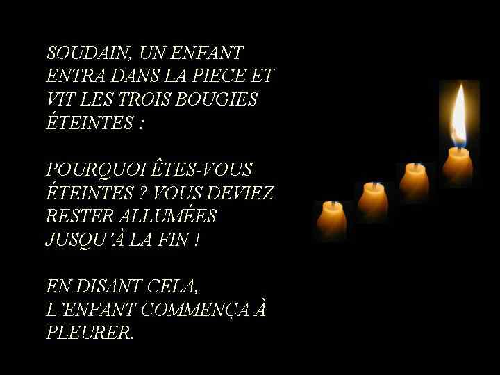 Les quatre bougies 07