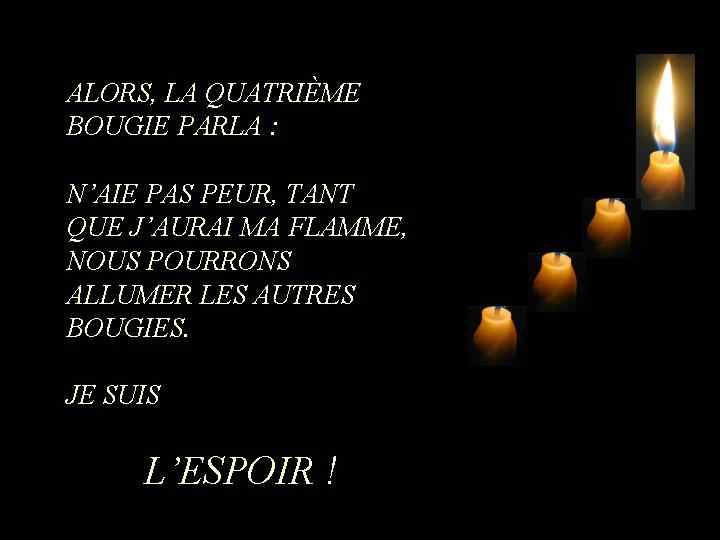 Les quatre bougies 08