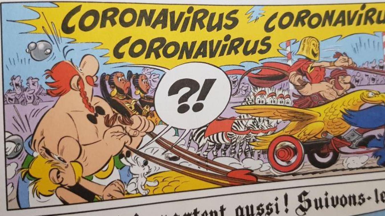 Dessin extrait d'Asterix et la Transitalique